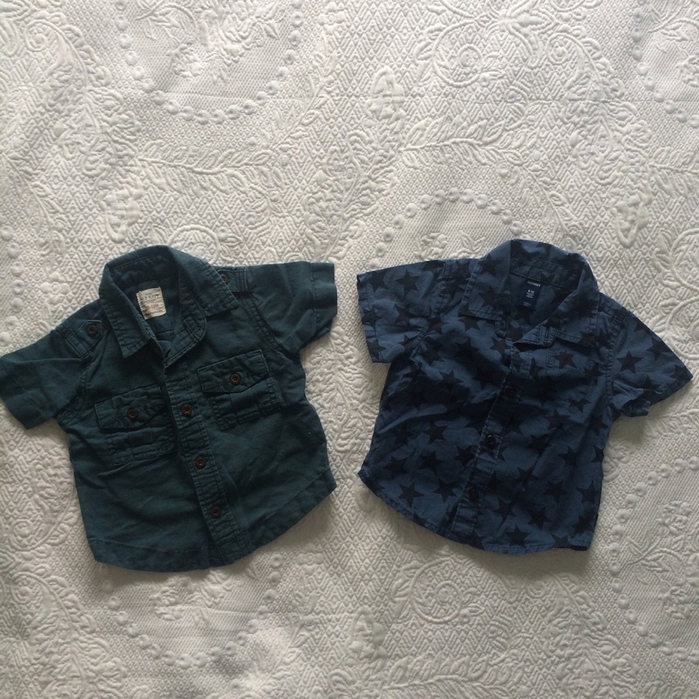 Set of 2 Boys’ Casual Shirts